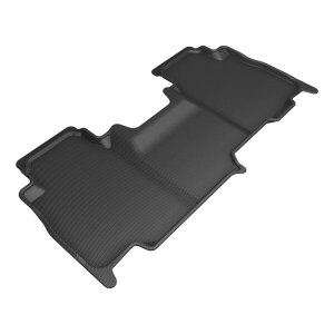 GMC Sierra Floor Mat - Rear - 3D MAXpider - Kagu - Black - `24-`26 GMC Sierra Floor Mat - Rear - 3D MAXpider - Kagu - Black - `24-`26